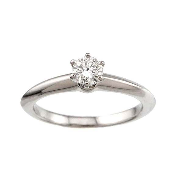 TIFFANY Silver Diamond Ring